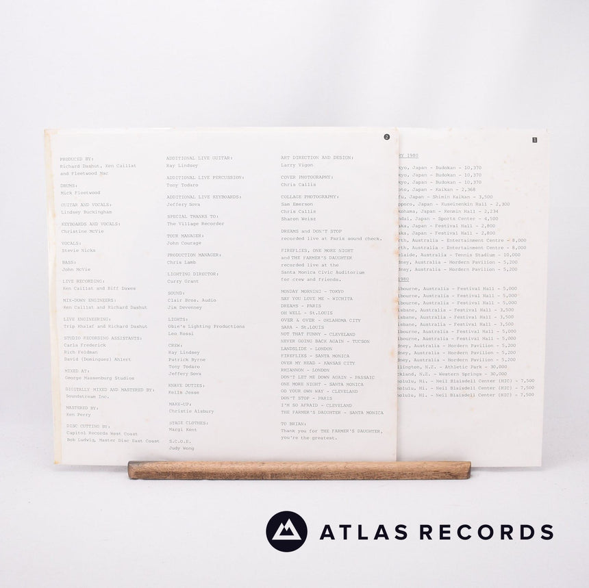 Fleetwood Mac - Fleetwood Mac Live - Gatefold Canada 2 x LP Vinyl Record - EX/EX