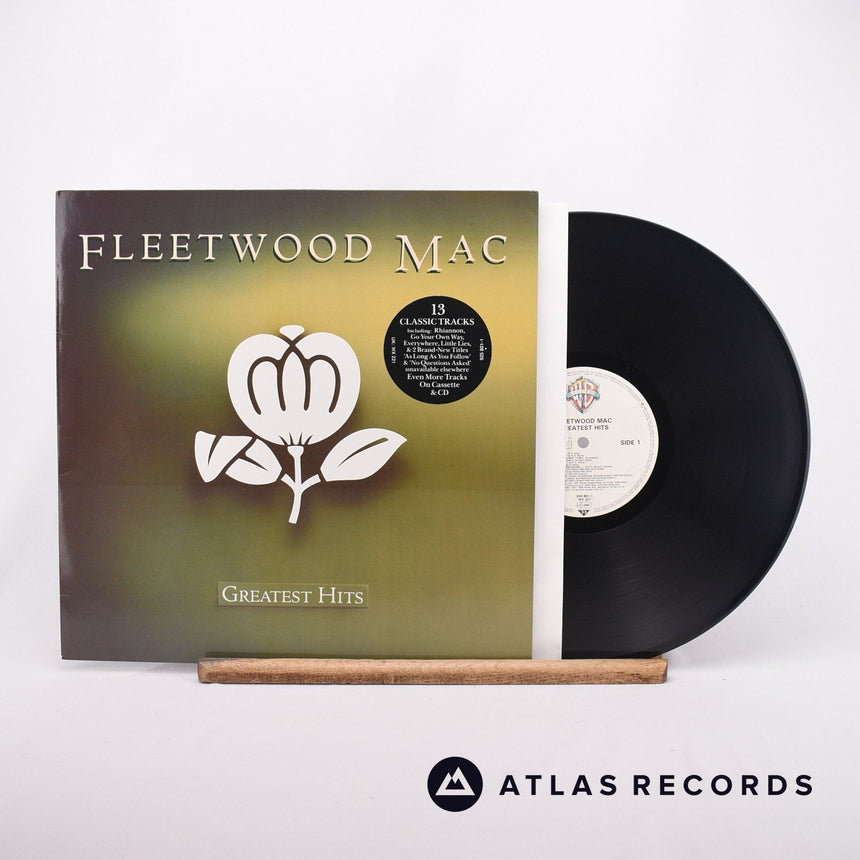 Fleetwood Mac Greatest Hits LP Vinyl Record - Front Cover & Record