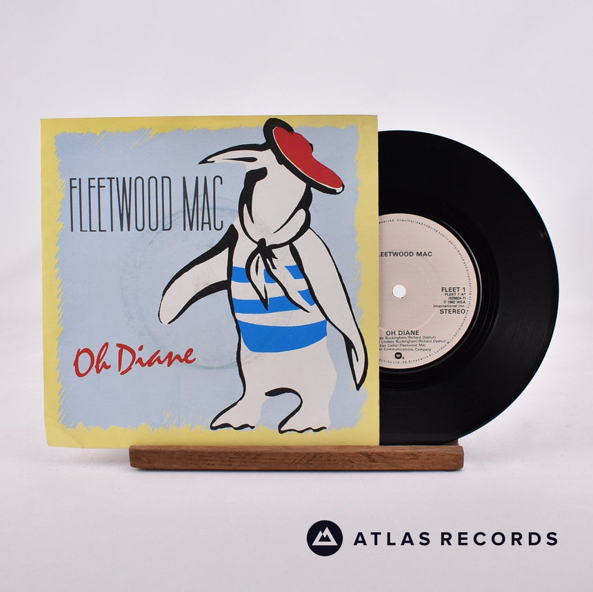 Fleetwood Mac Oh Diane 7" Vinyl Record - Front Cover & Record