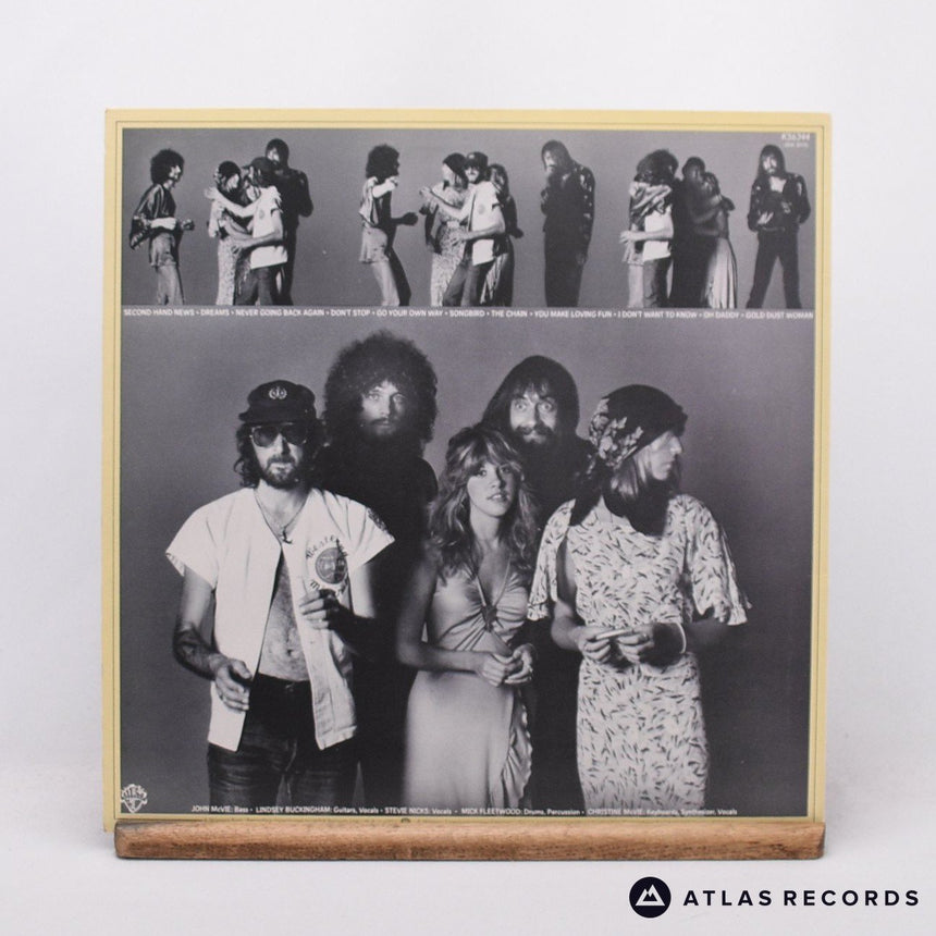 Fleetwood Mac - Rumours - Lyric Sheet A-3 B-3 LP Vinyl Record - EX/VG+