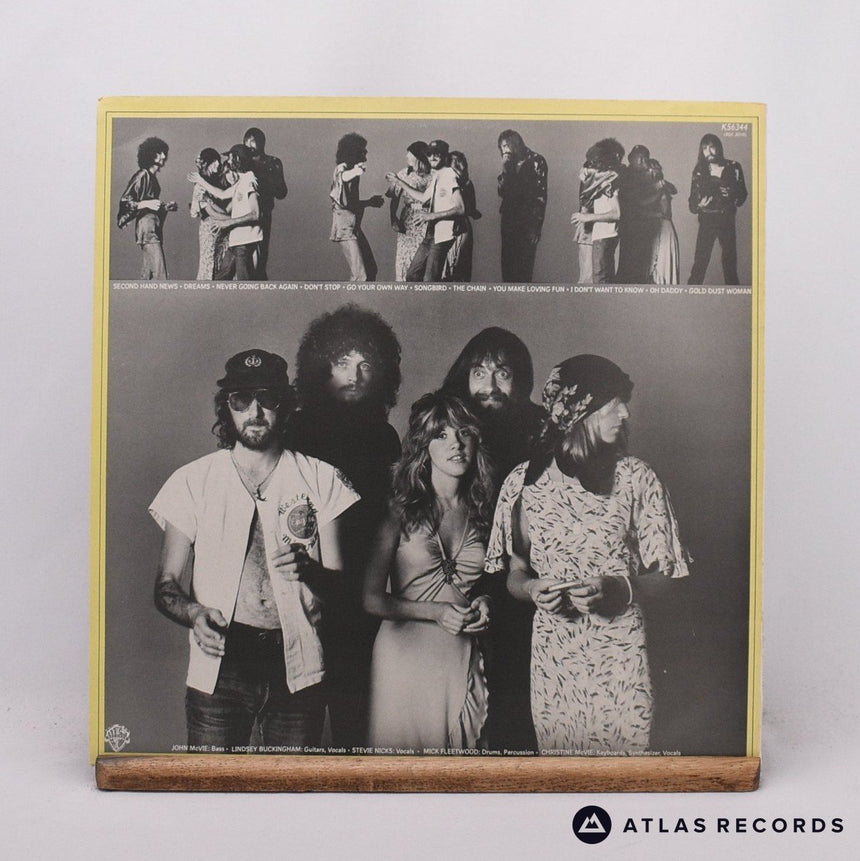 Fleetwood Mac - Rumours - Lyric Sheet Repress Strawberry LP Vinyl Record - EX/EX