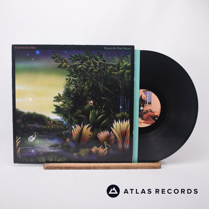 Fleetwood Mac Tango In The Night LP Vinyl Record - Front Cover & Record