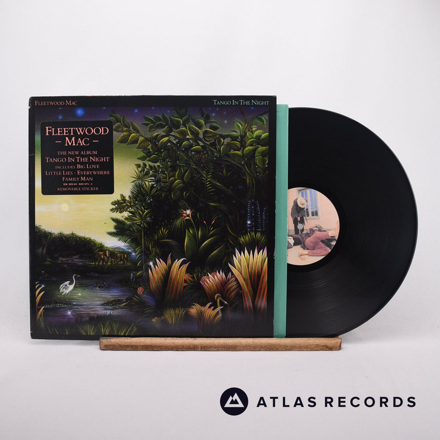 Fleetwood Mac Tango In The Night LP Vinyl Record - Front Cover & Record
