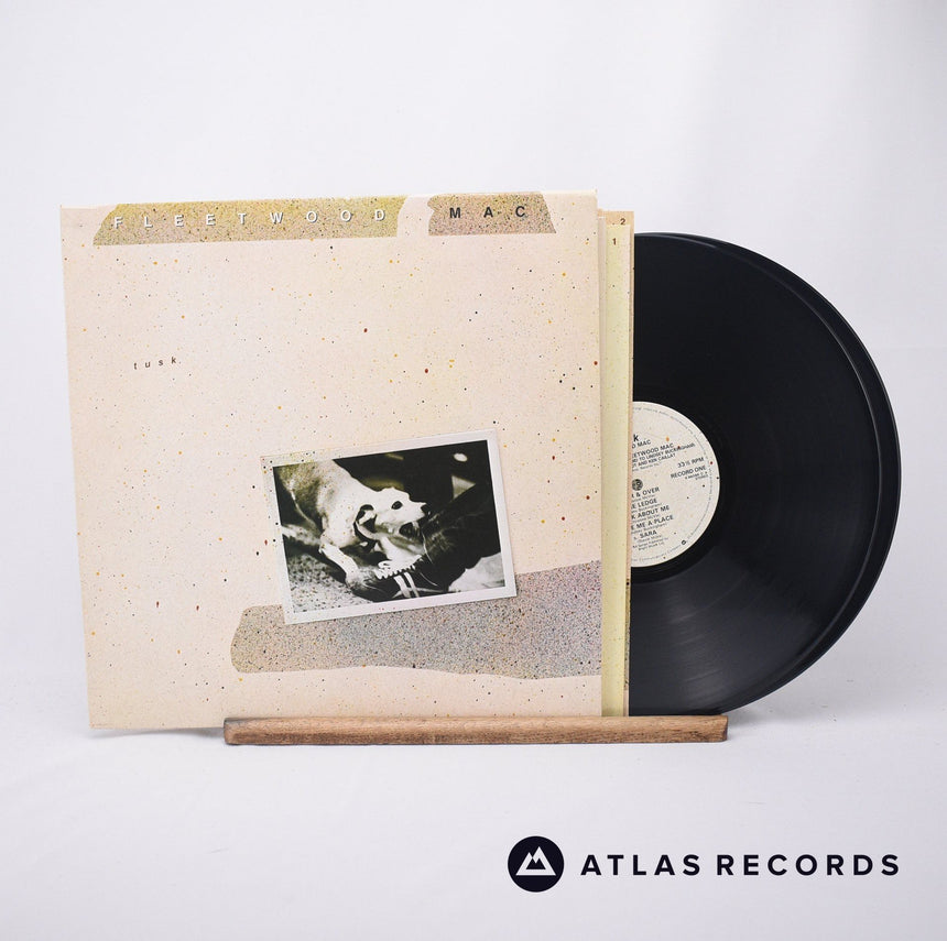 Fleetwood Mac Tusk 2 x LP Vinyl Record - Front Cover & Record