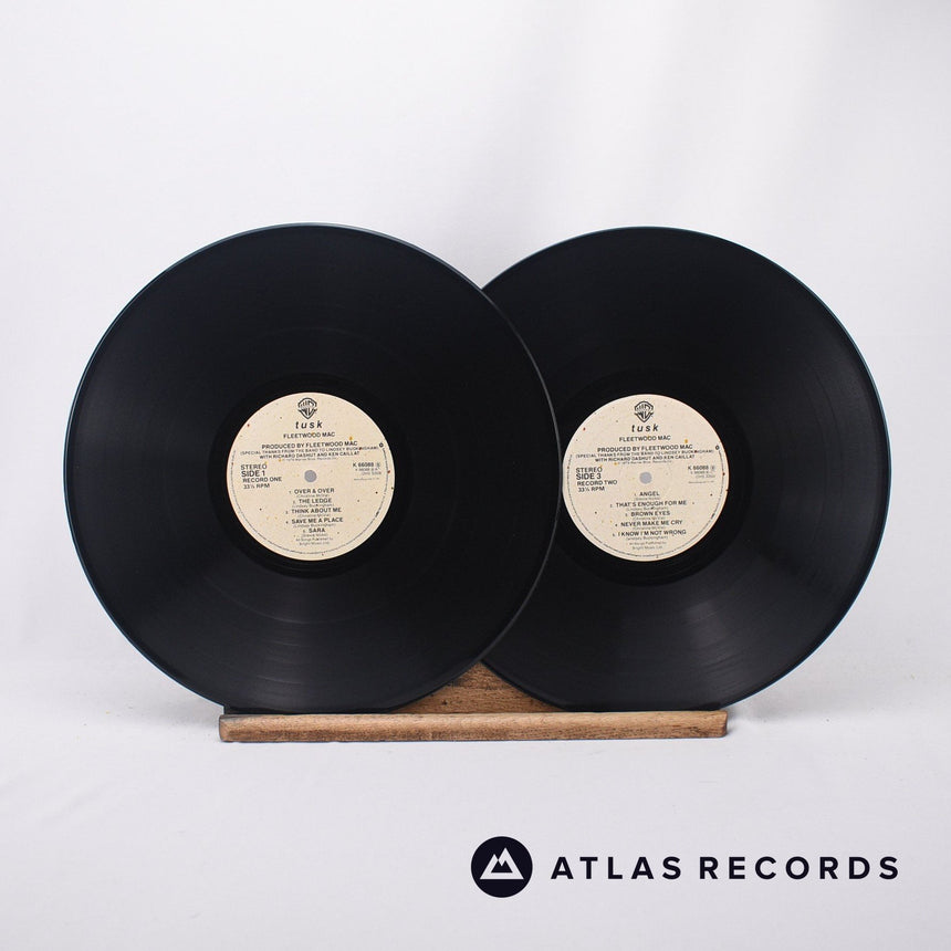 Fleetwood Mac - Tusk - Embossed Sleeve A B C D 2 x LP Vinyl Record - EX/EX