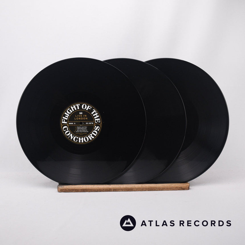 Flight Of The Conchords - Live In London - Etched 3 x LP Vinyl Record - NM/NM