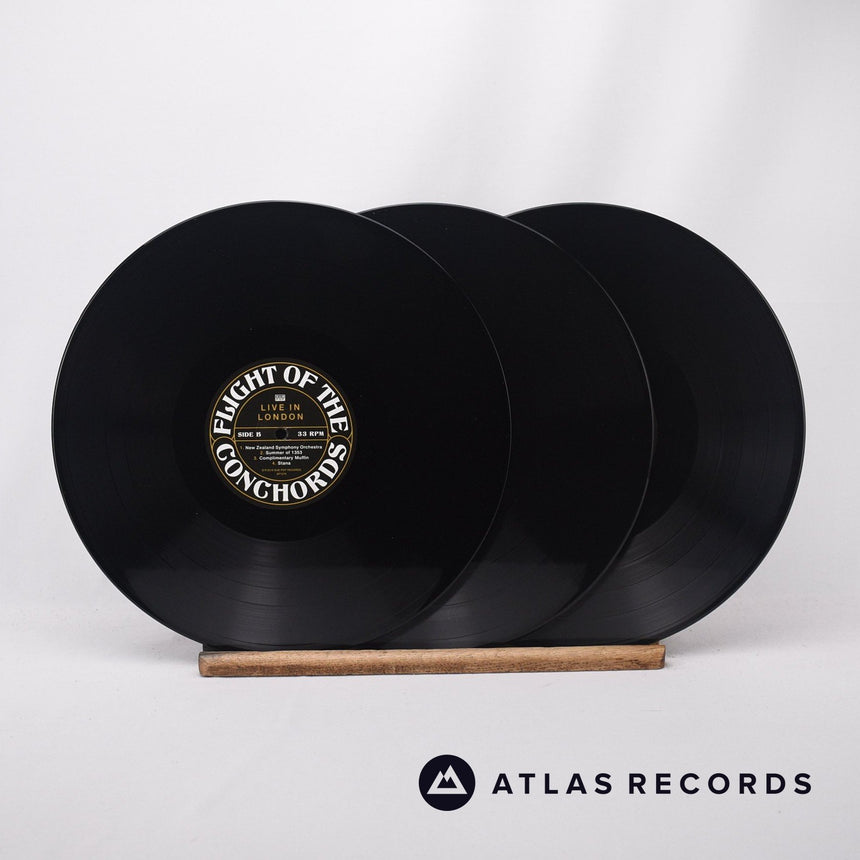 Flight Of The Conchords - Live In London - Etched 3 x LP Vinyl Record - NM/NM