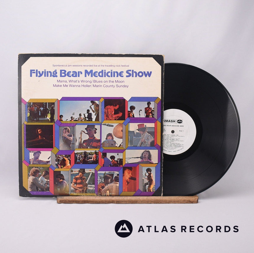 Flying Bear Medicine Show Flying Bear Medicine Show LP Vinyl Record - Front Cover & Record