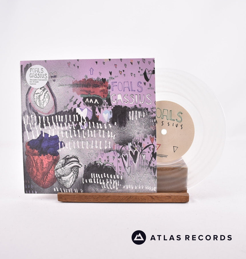 Foals Cassius 7" Vinyl Record - Front Cover & Record