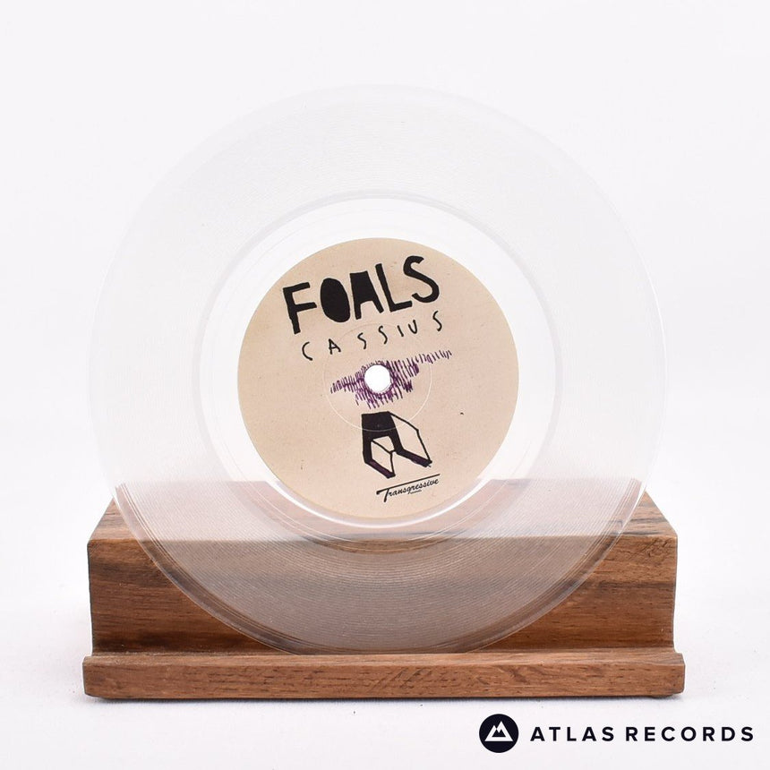 Foals - Cassius - Clear 7" Vinyl Record - NM/NM