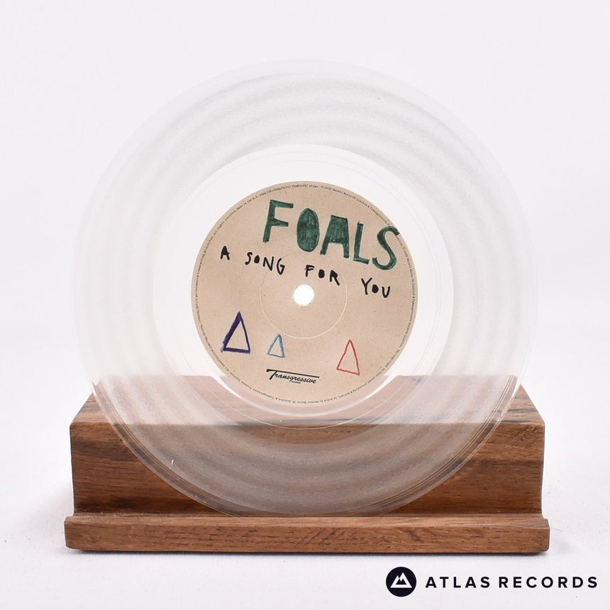 Foals - Cassius - Clear 7" Vinyl Record - NM/NM
