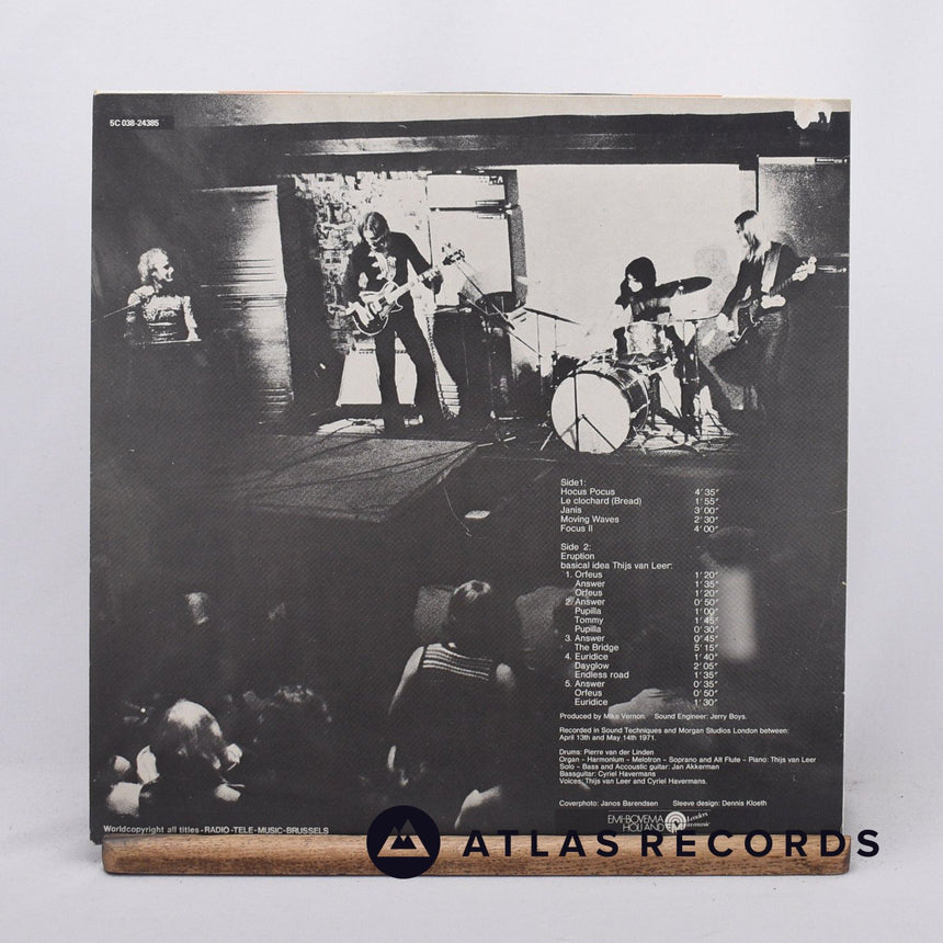 Focus - Focus II - Reissue Repress LP Vinyl Record - EX/NM