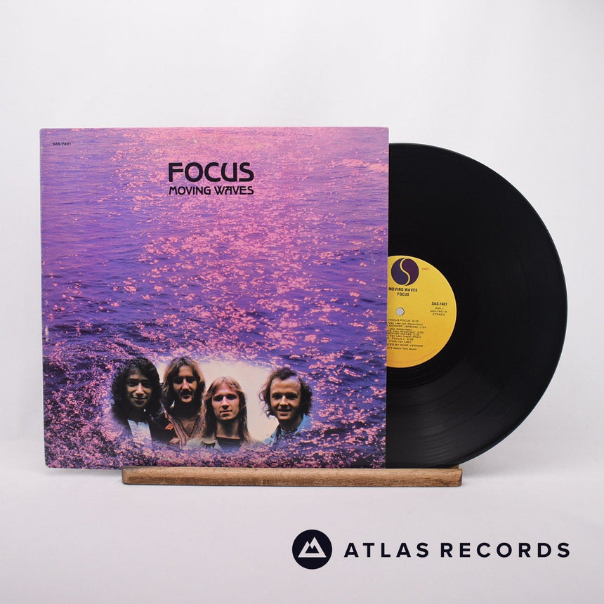 Focus Moving Waves LP Vinyl Record - Front Cover & Record
