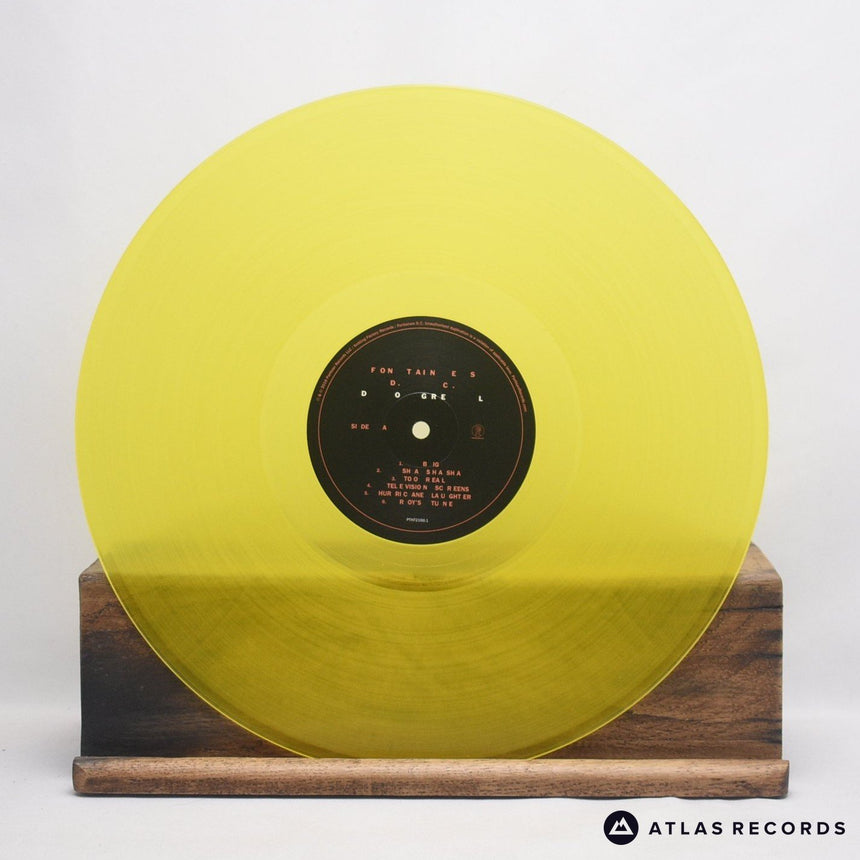 Fontaines D.C. - Dogrel - Yellow LP Vinyl Record - NM/NM