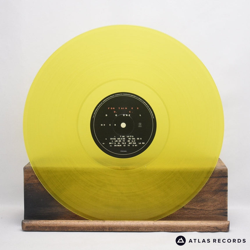 Fontaines D.C. - Dogrel - Yellow LP Vinyl Record - NM/NM