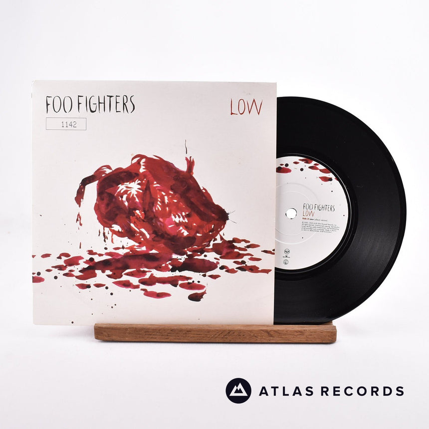 Foo Fighters Low 7" Vinyl Record - Front Cover & Record