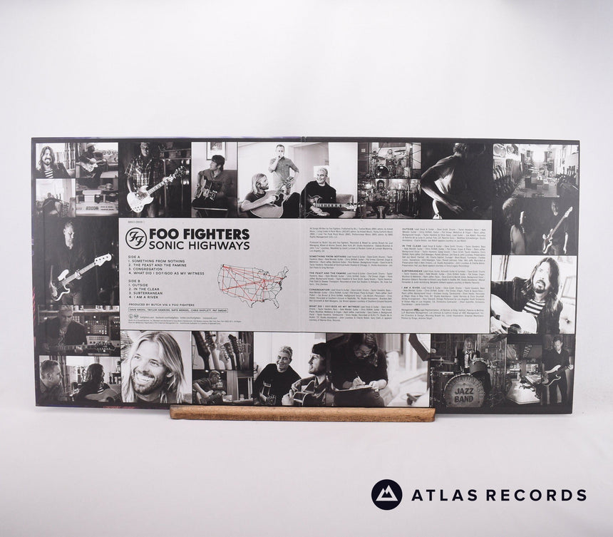 Foo Fighters - Sonic Highways - Gatefold Us LP Vinyl Record - NM/NM