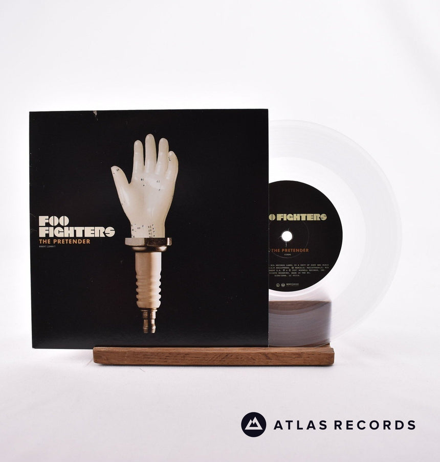 Foo Fighters The Pretender 7" Vinyl Record - Front Cover & Record