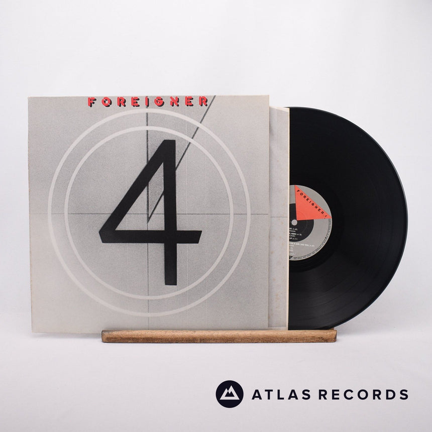 Foreigner 4 LP Vinyl Record - Front Cover & Record