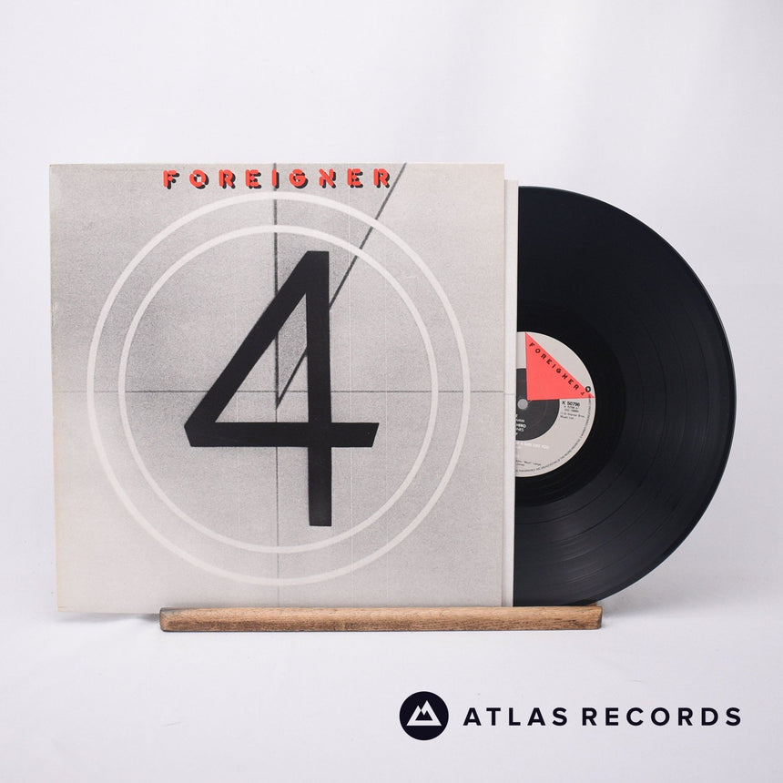 Foreigner 4 LP Vinyl Record - Front Cover & Record