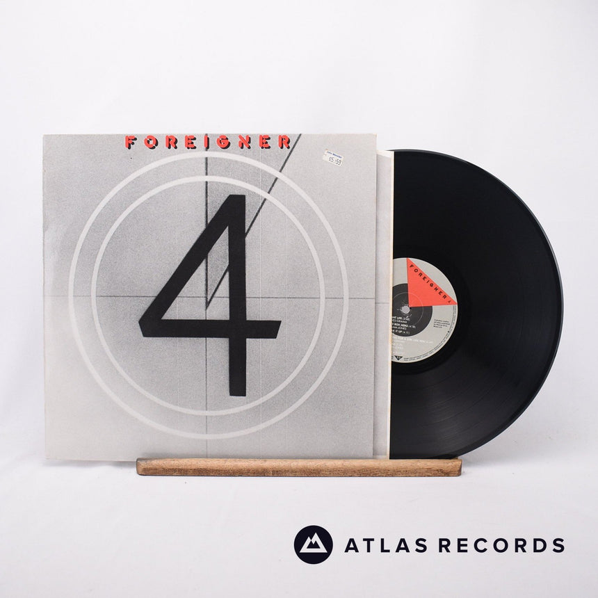 Foreigner 4 LP Vinyl Record - Front Cover & Record