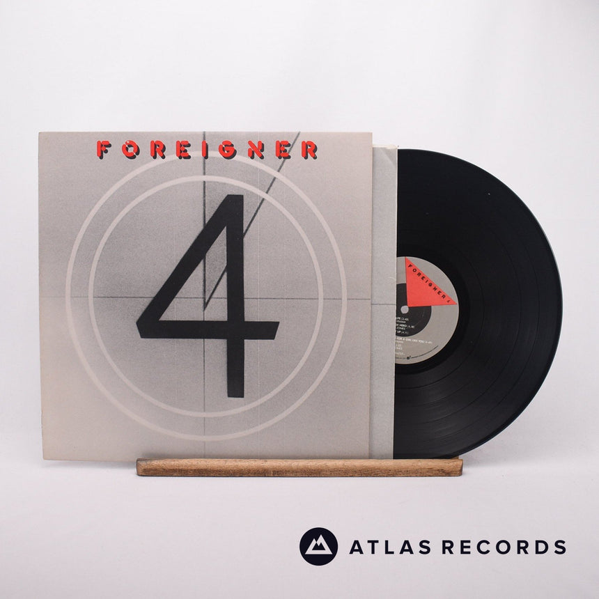 Foreigner 4 LP Vinyl Record - Front Cover & Record