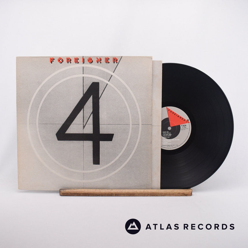 Foreigner 4 LP Vinyl Record - Front Cover & Record