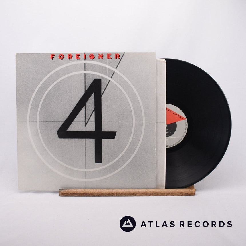 Foreigner 4 LP Vinyl Record - Front Cover & Record