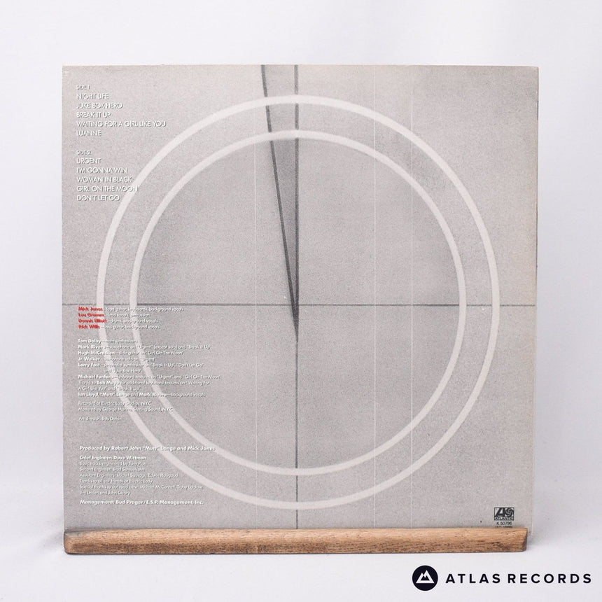 Foreigner - 4 - Strawberry LP Vinyl Record - EX/EX