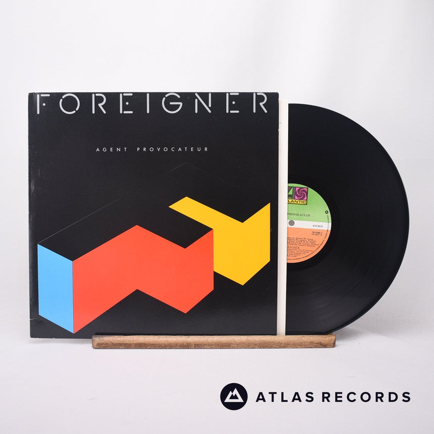 Foreigner Agent Provocateur LP Vinyl Record - Front Cover & Record