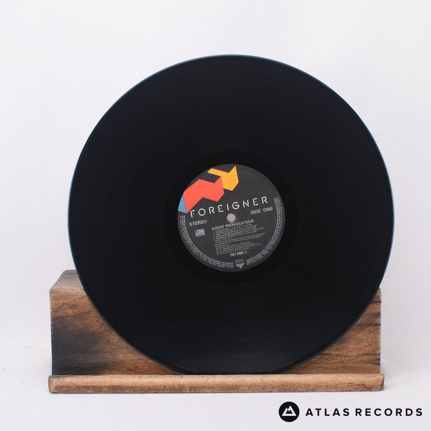 Foreigner - Agent Provocateur - Embossed Sleeve LP Vinyl Record - VG+/VG+