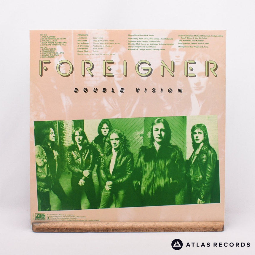 Foreigner - Double Vision - LP Vinyl Record - EX/VG+