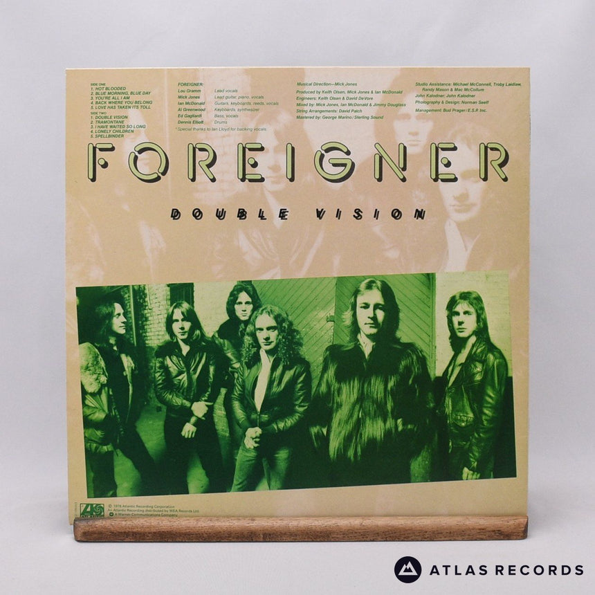 Foreigner - Double Vision - Repress LP Vinyl Record - EX/EX
