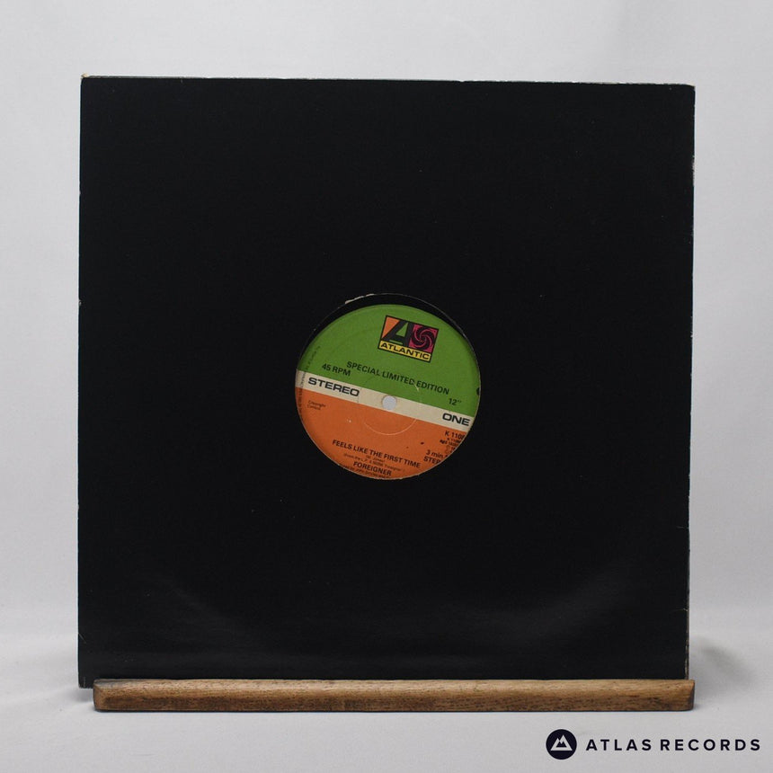 Foreigner Feels Like The First Time 12" Vinyl Record - Front Cover & Record