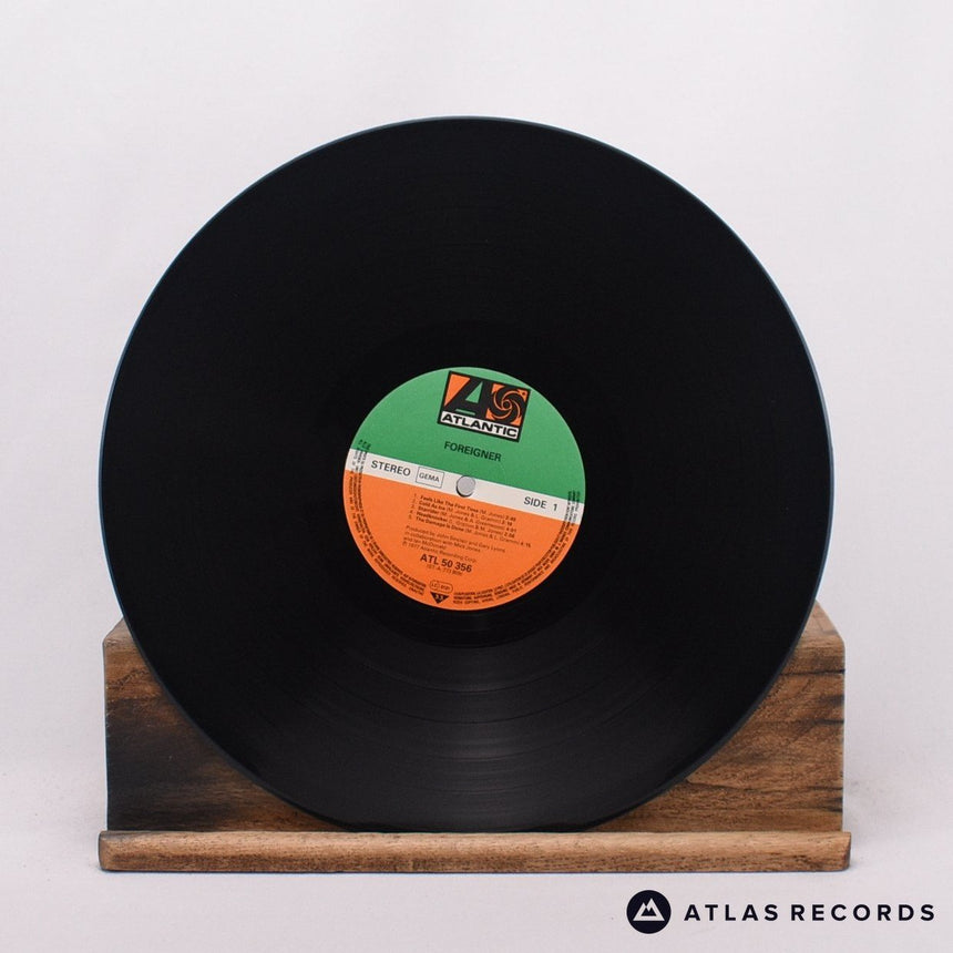 Foreigner - Foreigner - Lyric Sheet Reissue Strawberry LP Vinyl Record - EX/NM