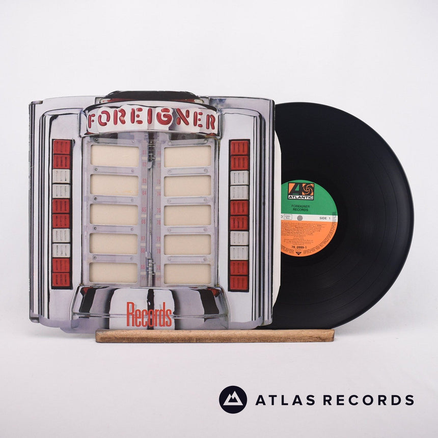 Foreigner Records LP Vinyl Record - Front Cover & Record