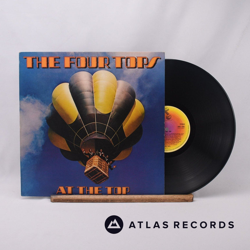 Four Tops At The Top LP Vinyl Record - Front Cover & Record