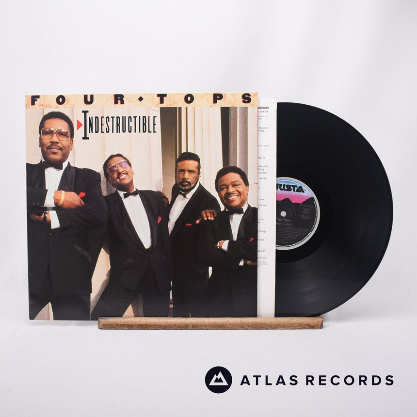 Four Tops Indestructible LP Vinyl Record - Front Cover & Record