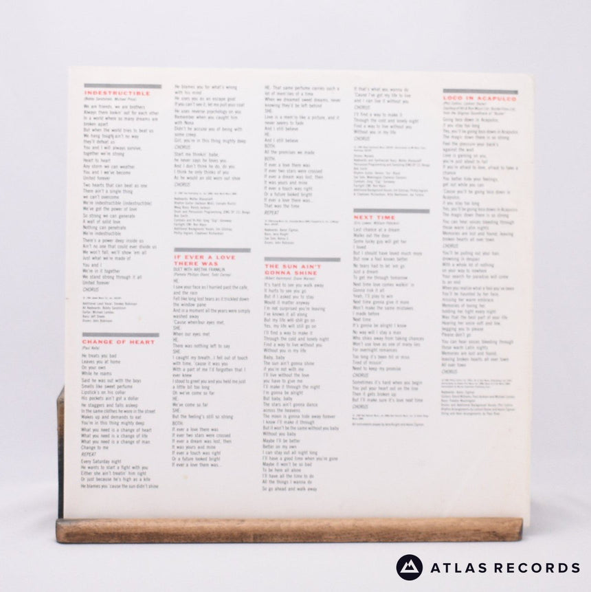 Four Tops - Indestructible - LP Vinyl Record - EX/VG+