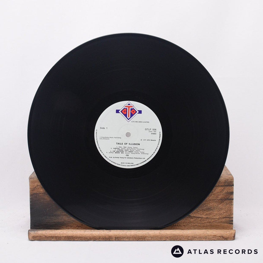 Fox - Tails Of Illusion - Textured Sleeve LP Vinyl Record - VG+/VG+