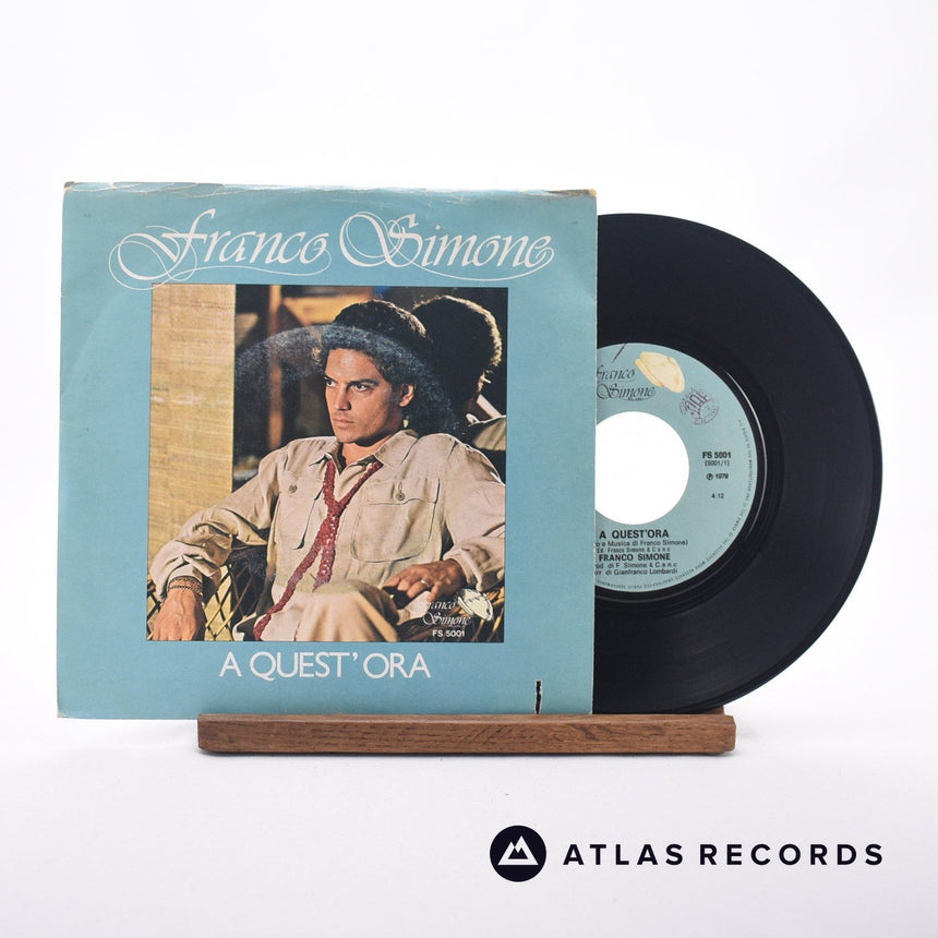Franco Simone A Quest'Ora 7" Vinyl Record - Front Cover & Record
