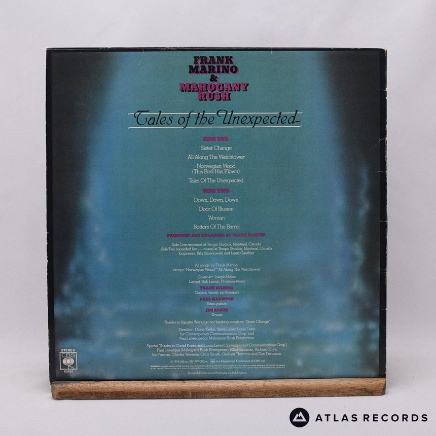 Frank Marino - Tales Of The Unexpected - LP Vinyl Record - VG+/EX