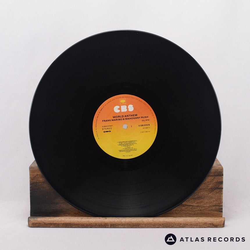 Frank Marino - World Anthem - LP Vinyl Record - EX/EX
