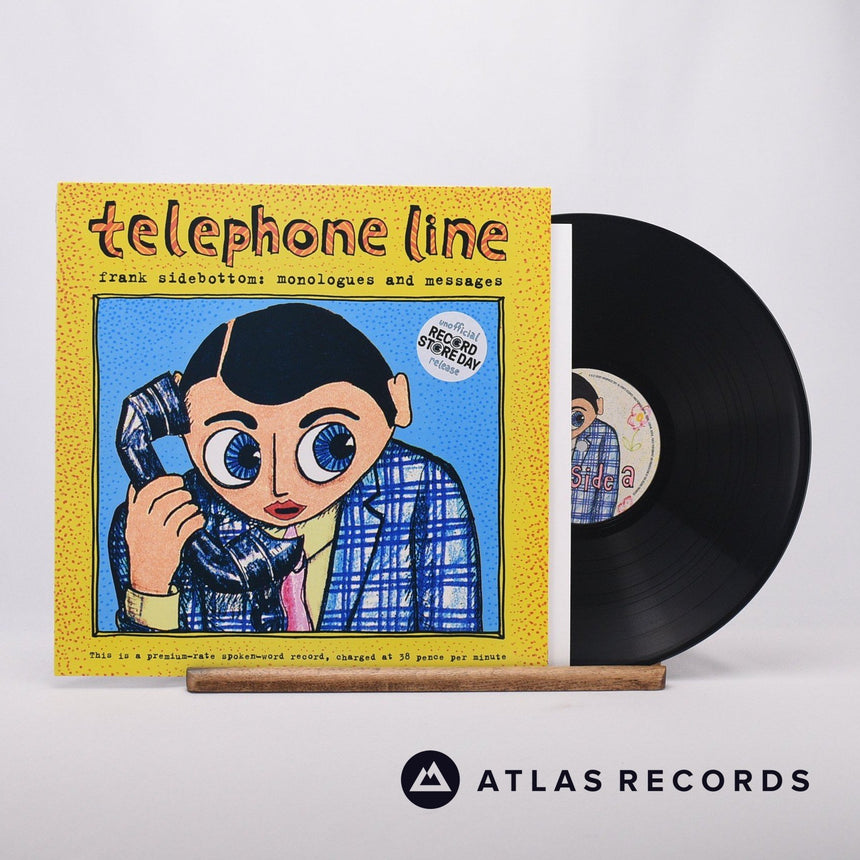 Frank Sidebottom Telephone Line: Monologues And Messages LP Vinyl Record - Front Cover & Record