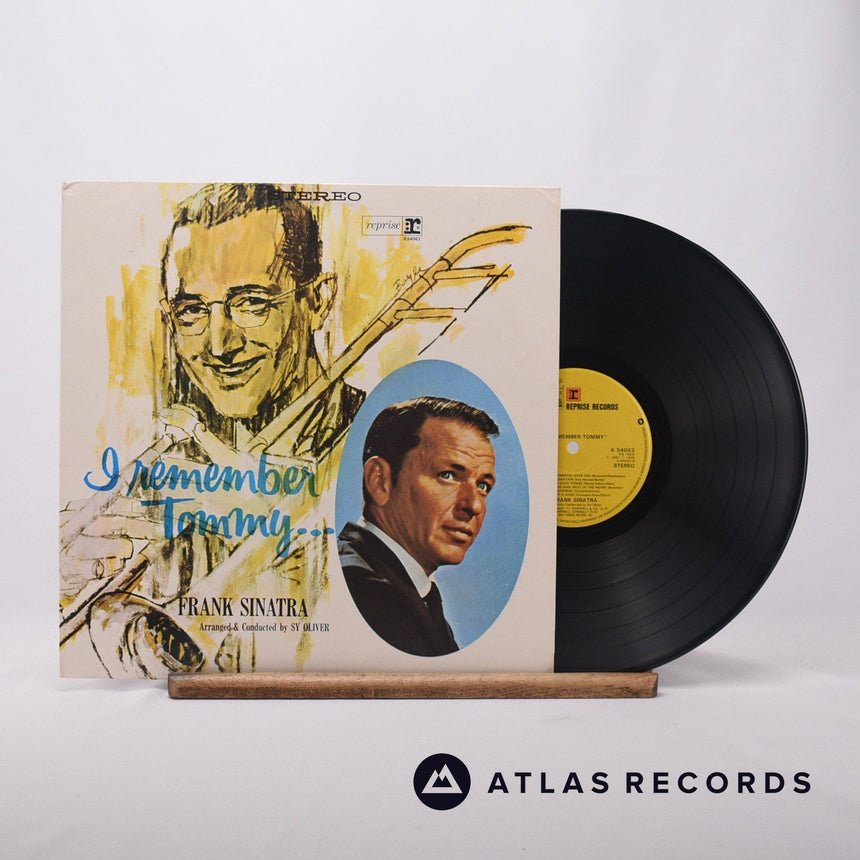 Frank Sinatra I Remember Tommy LP Vinyl Record - Front Cover & Record