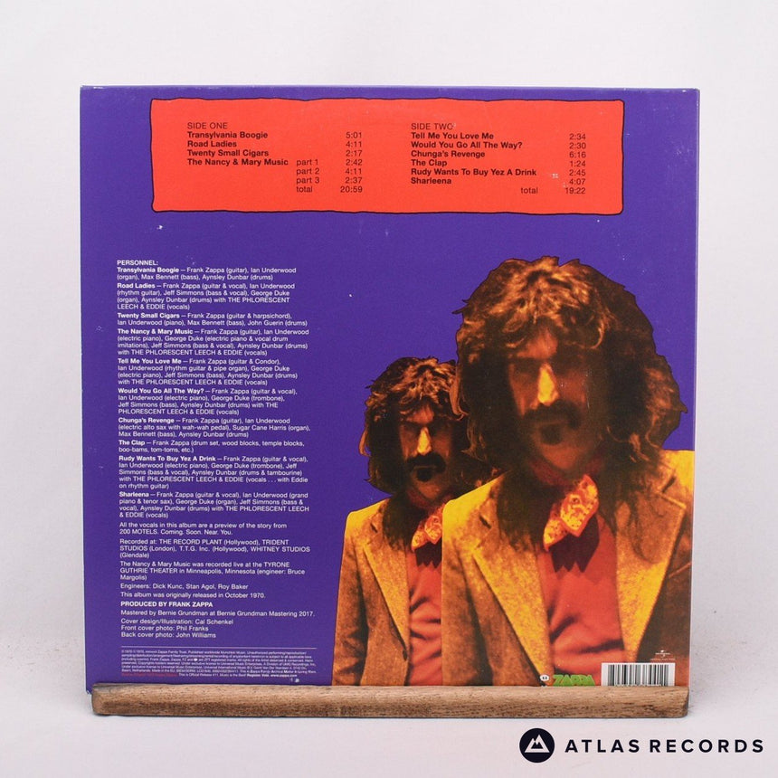 Frank Zappa - Chunga's Revenge - Reissue LP Vinyl Record - EX/NM
