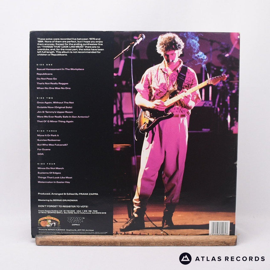 Frank Zappa - Guitar - Gatefold 6-A 6-B 2 x LP Vinyl Record - EX/EX