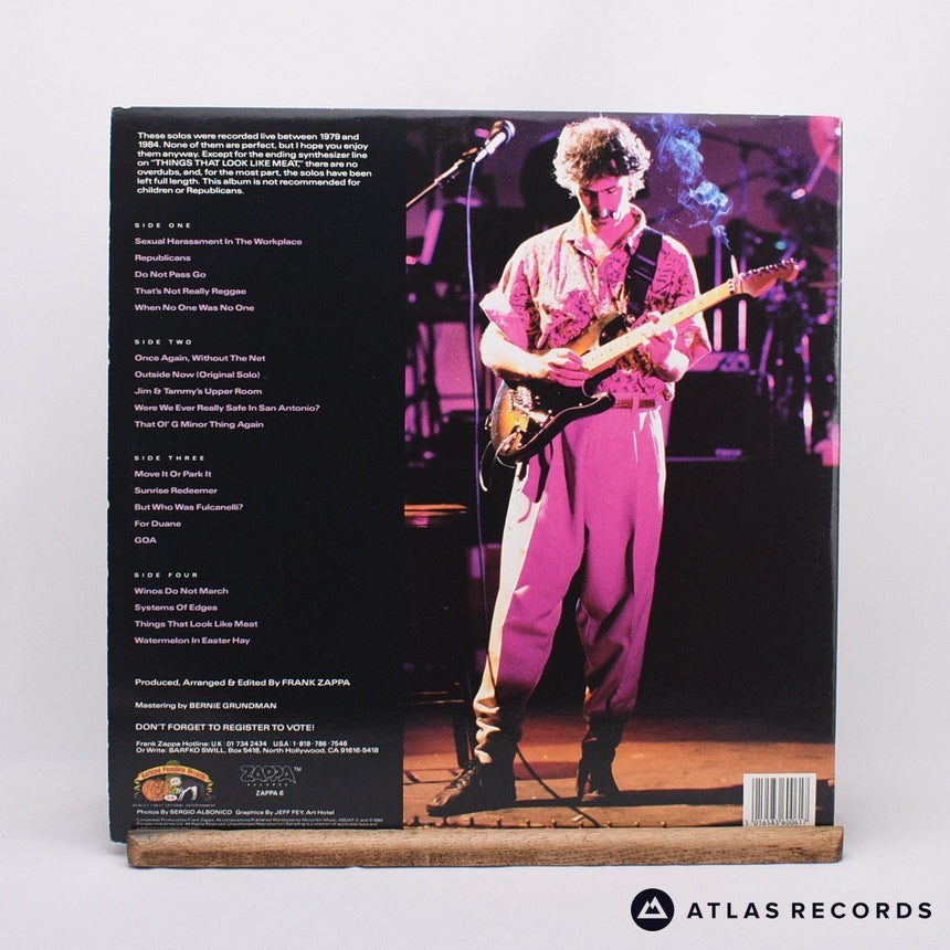 Frank Zappa - Guitar - Gatefold -A -B Double LP Vinyl Record - EX/EX