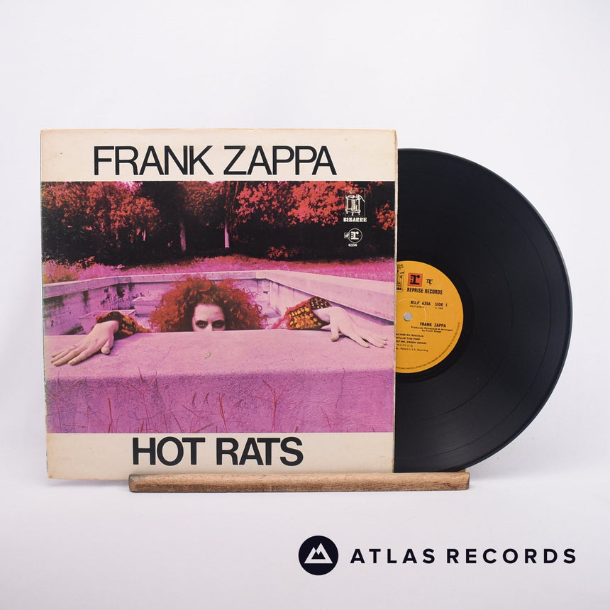 Frank Zappa Hot Rats LP Vinyl Record - Front Cover & Record