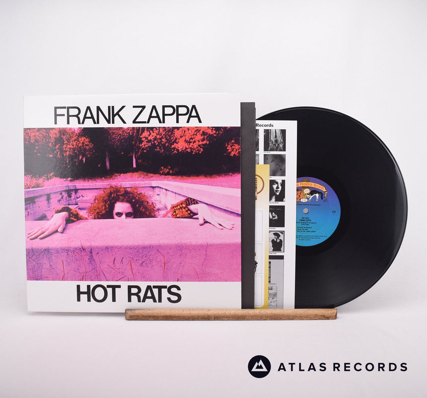 Frank Zappa Hot Rats LP Vinyl Record - Front Cover & Record